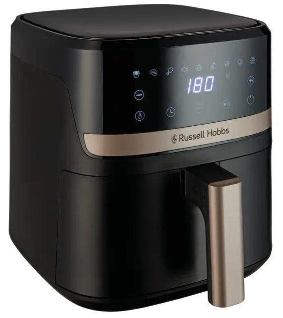 Russell Hobbs SatisFry Heißluftfritteuse Pojedyńczy 4 3 l Autonomiczny 1300 W Frytkownica na gorące powietrze Czarny