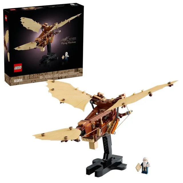 LEGO Icons 10363 - Maszyna latająca Leonarda da Vinci