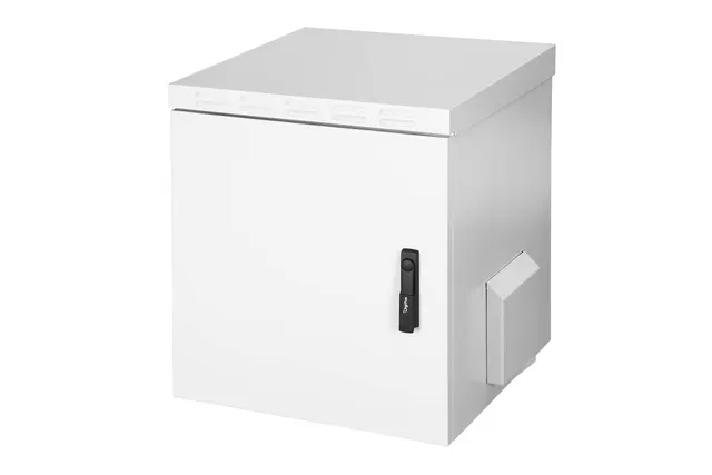 Digitus Szafa sieciowa wisząca 19 12U rack 600x600 drzwi pełne szary niedzielona złożona IP55 100kg