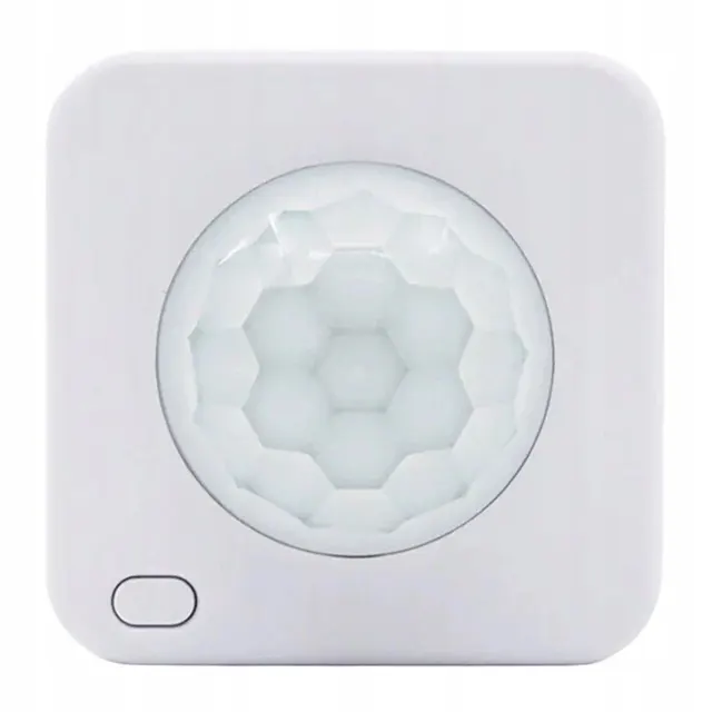 Czujnik Ruchu PIR Shelly BLU Motion ZB Zigbee 3.0 Bluetooth 5 LE LUX CR2477 Biały