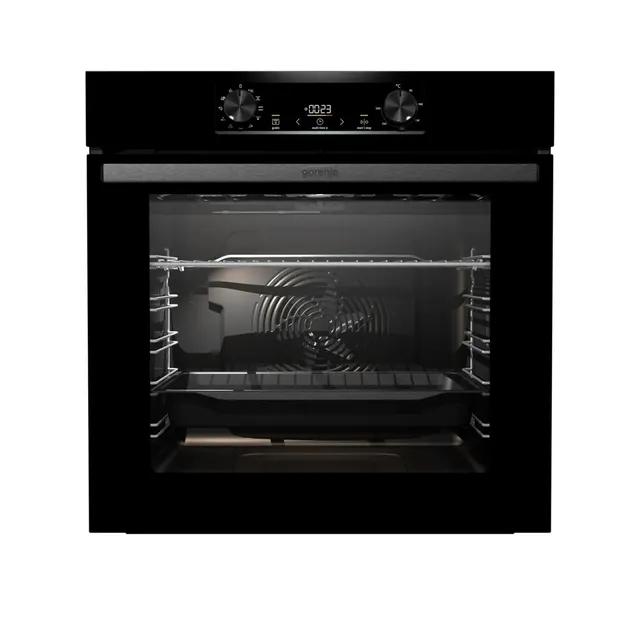 Piekarnik elektryczny GORENJE BO6735E02BK 77 l, funkcja Pizza, HomeMade Plus, grill, czarny