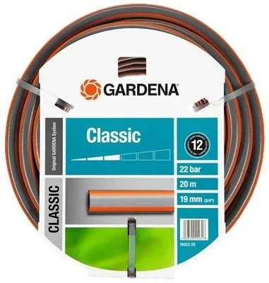 Gardena 18022-20 wąż ogrodowy 20 m Nad ziemią Szary Pomarańczowy PCW
