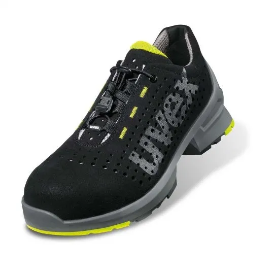Buty ochronne Uvex 85438 r.43 Podeszwa PUR W11 Czarny Limonka