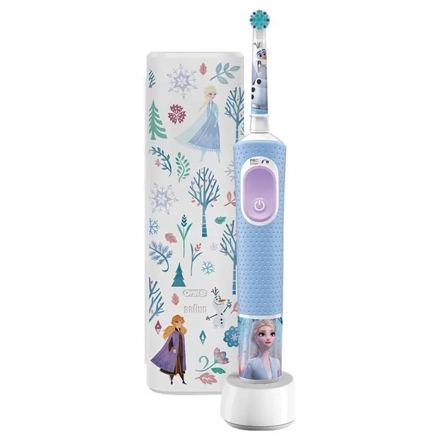 Oral-B Pro Kids Dziecko Obrotowo-pulsacyjna szczoteczka do zębów Niebieski Biały