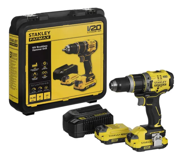 STANLEY SFMCD721D2K Wiertarko-wkrętarka 18V