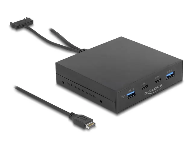 DELOCK Panel Przedni 3.5 USB 3.2 Gen 2 z 2 x USB-C + 2 x USB-A