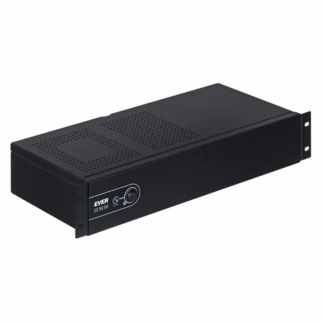 Zasilacz UPS EVER ECO Pro 1000 AVR CDS 19 2U (Rack; 1000VA) (W/EAVRRM-001K00/00)