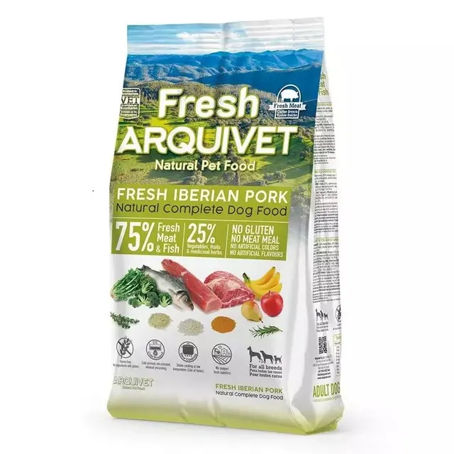 ARQUIVET FRESH Półwilgotna karma dla psa wieprzowina iberyjska i ryba oceaniczna 2 5 kg