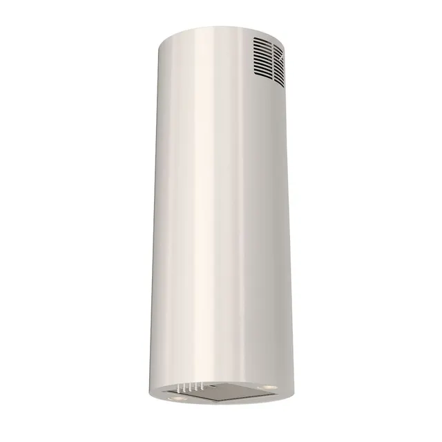 Okap wyspowy MAAN Elba PB 31 60 cm, LED, filtry aluminiowe, biały