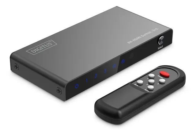 Digitus Przełącznik 8K HDMI 3 x 1