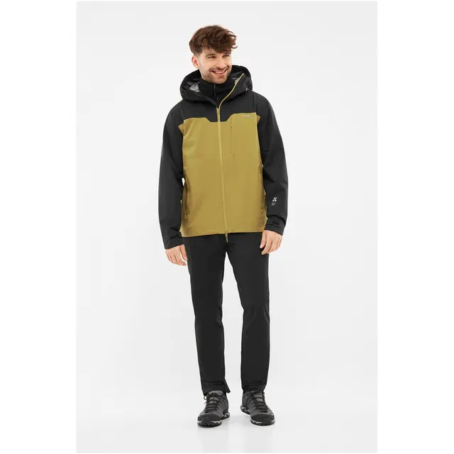 Kurtka męska hardshell z bluzą Primaloft VIKING Ravelo 3 in 1 Man czarno brązowa M