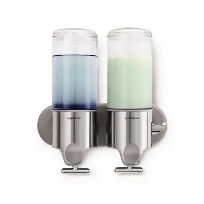 simplehuman BT1028 dozownik do mydła 0 444 l Stal nierdzewna Przezroczysty