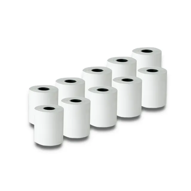 QOLTEC ROLKA TERMICZNA 57X30, 55G/M2, 10SZT, BPA FREE