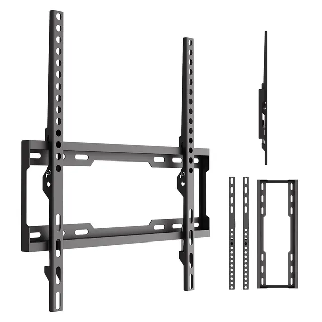MACLEAN UCHWYT WIESZAK DO TV 32-75'' UCHWYT / WIESZAK DO TV MACLEAN MAX VESA 400X400 32-75 DO 45KG CZARNY REG. POCHYŁU
