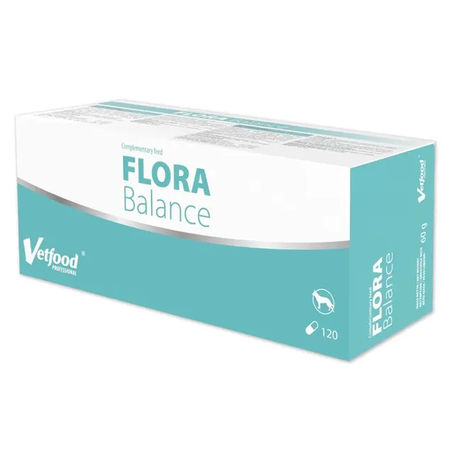 VetFood Flora Balance odnowa flory jelitowej przy antybiotyku 120 kapsułek