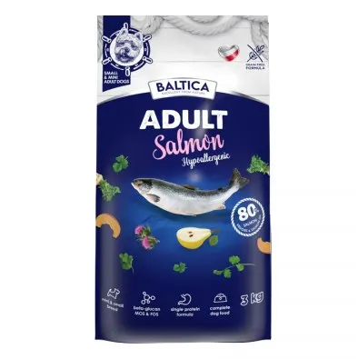 BALTICA EXCELLENT Adult Salmon Hypoallergenic XS / S 3kg