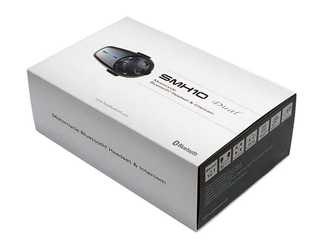 Interkom Motocyklowy Sena SMH10D-10 Bluetooth 3.0 900M z mikrofonem na pałąku zestaw na 2 kaski