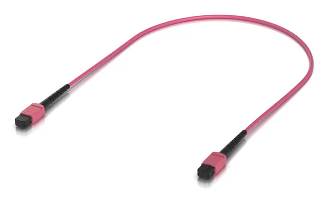 Ubiquiti UACC-OFC-MA-MPMP-0.5M-10 kabel InfiniBand / światłowodowy 0 5 m Różowy