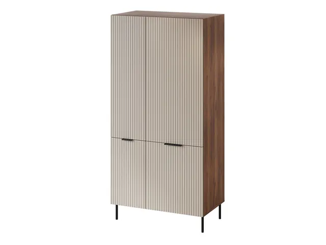 Szafa 5 ALMERA 90x52x185 orzech/kaszmir