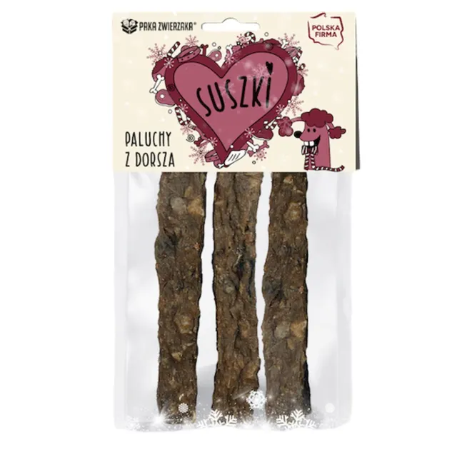 Paka Zwierzaka paluchy z dorsza przysmak dla psa 60g