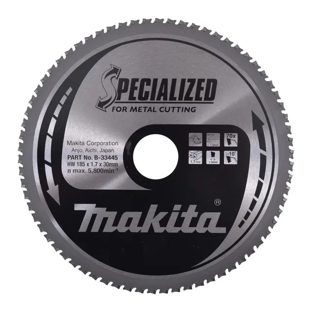 Makita piła tarczowa 185x30x70z Specjalized Metal