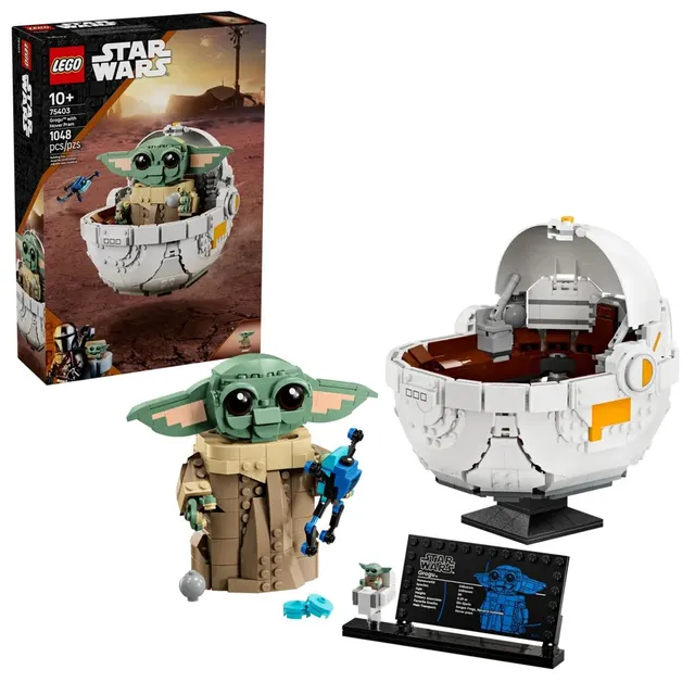 LEGO Star Wars 75403 - Grogu w wózku