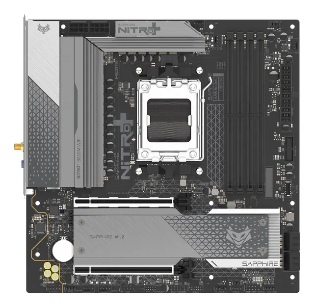 Sapphire NITRO+ B850M WIFI AMD B850 Gniazdo AM5 micro ATX