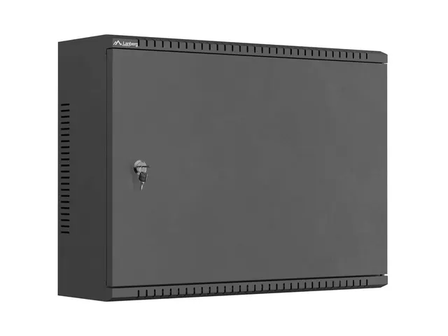 LANBERG SZAFA INSTALACYJNA TPR 10 & 19 Z PŁYTĄ MESH 560X420X180 CZARNA (ZŁOŻONA)