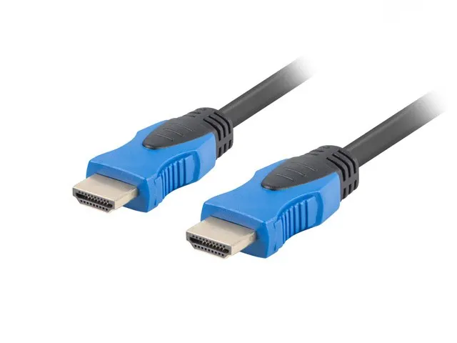 Kabel Lanberg CA-HDMI-20CU-0005-BK (HDMI M - HDMI M; 0 50m; kolor czarny)