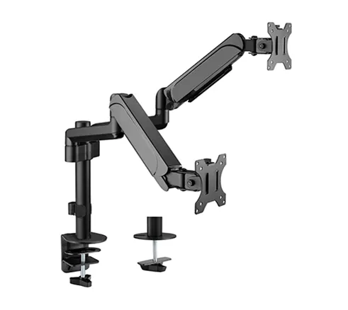 GEMBIRD BIURKOWE REGULOWANE RAMIĘ/UCHWYT NA 2 MONITORY 17-32 100X100MM DO 9 KG