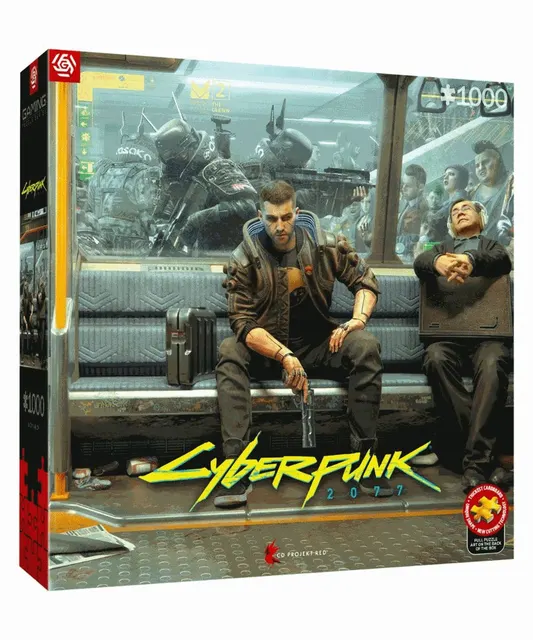 Puzzle Good Loot Gaming: Cyberpunk 2077 - Metro 1000 elementów