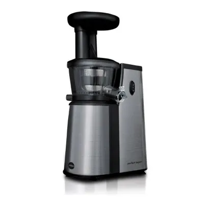 ELDOM WYCISKARKA WOLNOOBROTOWA PJ400 400W SREBRNO-CZARNA ŚLIMAK BPA FREE 80 [OBR./MIN]