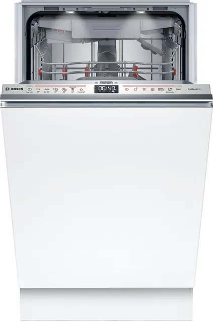 Zmywarka do zabudowy 45 cm BOSCH SPV6ZMX17E Serie 6, klasa C, 10 kpl, PerfectDry, szuflada na sztućce, WiFi Home Connect