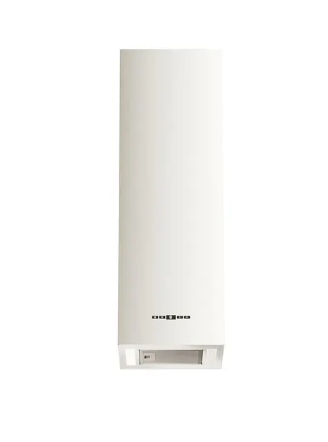 Okap kominowy MAAN Ponza W 830 60 cm, LED, filtry aluminiowe, biały