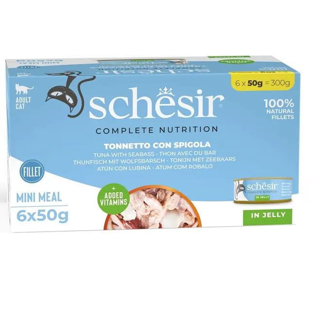 SCHESIR M-Pack Tuńczyk z okoniem 6x50g