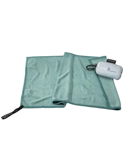 Ręcznik turystyczny Cocoon Lyocell Eco Travel Towel S nile green