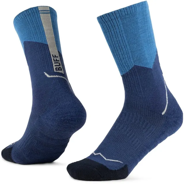 Skarpetki Buff MERINO MW CREW SOCKS MWC1 BLUE L