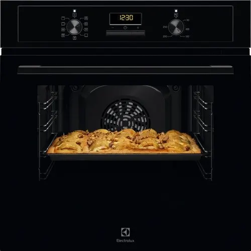 Piekarnik elektryczny Electrolux EOD3H50BK 72 l, termoobieg, grill, czyszczenie parowe, czarny