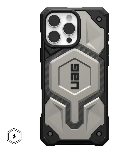 Obudowa ochronna UAG Monarch Pro do iPhone 16 Pro Max kompatybilna z MagSafe (titanium)