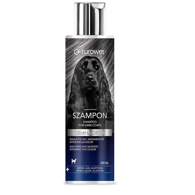 Eurowet Szampon Ciemna sierść dla psa 200ml