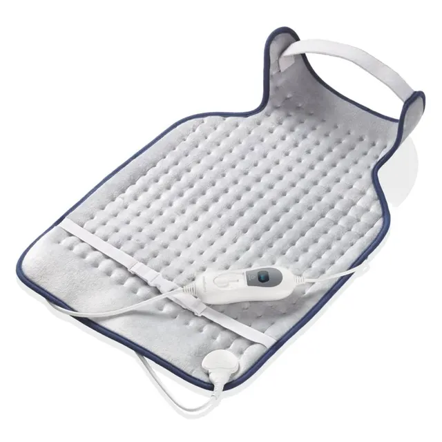 Pad grzejny dla karku i pleców Medisana HP 460 100 W, polar, 3 poziomy ciepła, 580 x 385 mm, biały