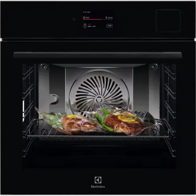 Piekarnik elektryczny Electrolux LOA9S3XZ 900 72 l, piroliza, termoobieg, termosonda, czarny