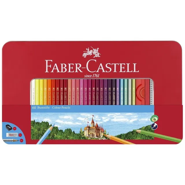 Faber-Castell 8991761366035 zestaw długopisów i ołówków Papierowe pudełko