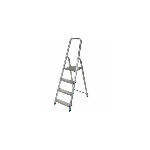 AWTOOLS drabina aluminiowa wolnostojąca 4 stopnie 150 kg