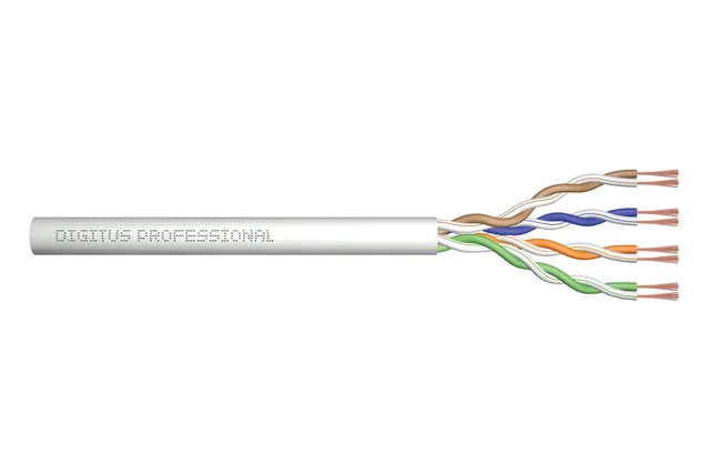 Digitus Kabel typu linka kat.5e U/UTP AWG 26/7 PVC 305m szary karton