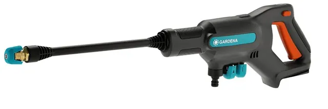 Gardena AquaClean 24/18V P4A podkładka ciśnieniowa Kompaktowy Bateria 250 l/h Czarny Niebieski Pomarańczowy
