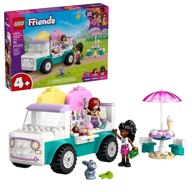 LEGO Friends 42644 - Furgonetka z lodami w mieście Heartlake