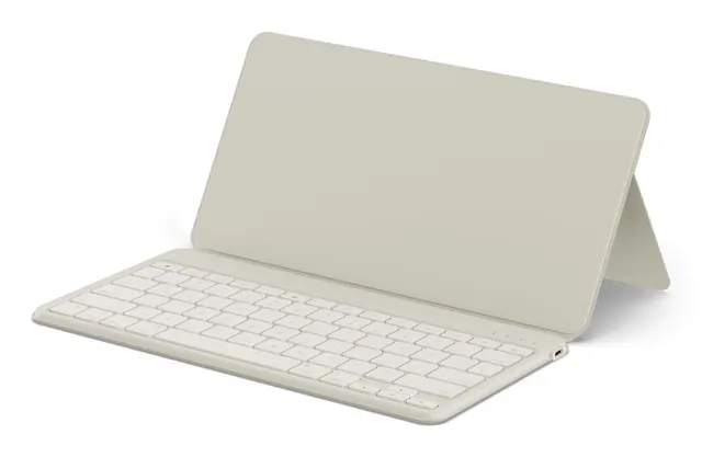 Satechi OntheGo QWERTY Angielski Bluetooth Piaskowy