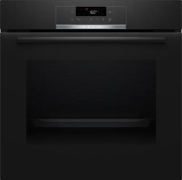 Piekarnik parowy Bosch HQG572EB3 Serie 4 71 l, AddedSteam, termoobieg 3D, grill, czarny