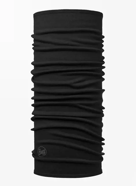 Chusta wielofunkcyjna Buff Merino Midweight black